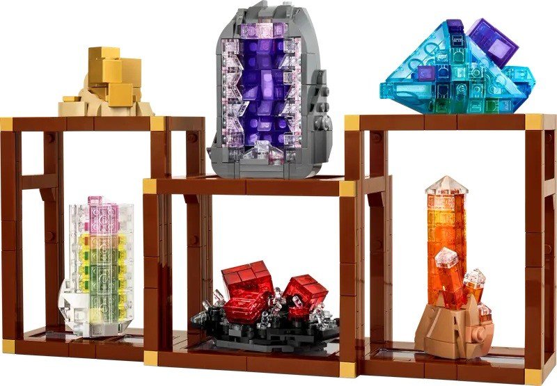Lego COLLEZIONI DI MINERALI 21362