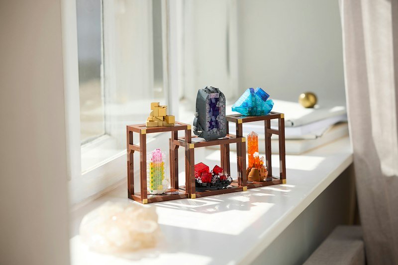 Lego COLLEZIONI DI MINERALI 21362