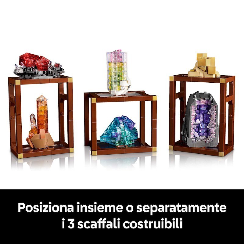 Lego COLLEZIONI DI MINERALI 21362