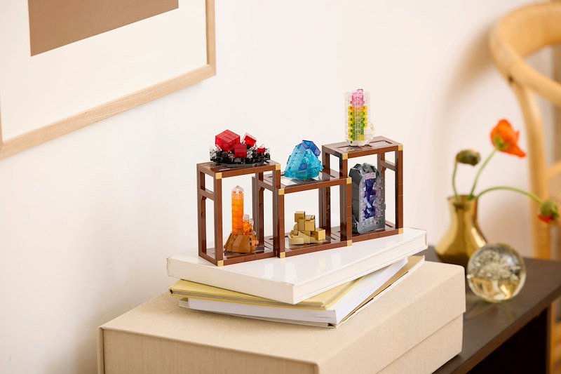 Lego COLLEZIONI DI MINERALI 21362