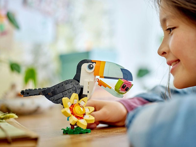 Lego Animali selvatici: tucano tropicale 31173