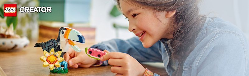 Lego Animali selvatici: tucano tropicale 31173