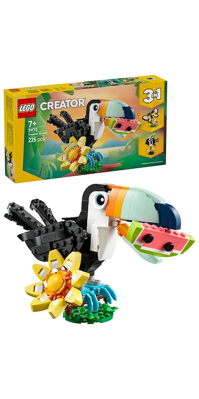 Lego Animali selvatici: tucano tropicale 31173