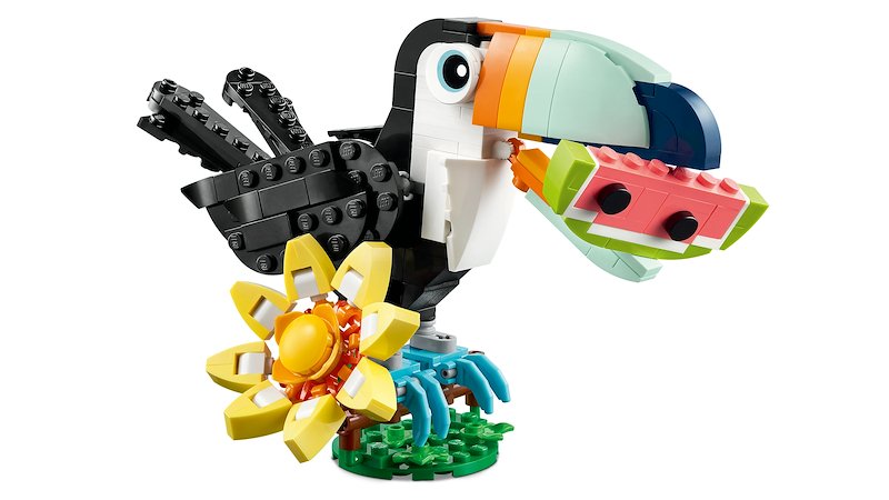Lego Animali selvatici: tucano tropicale 31173