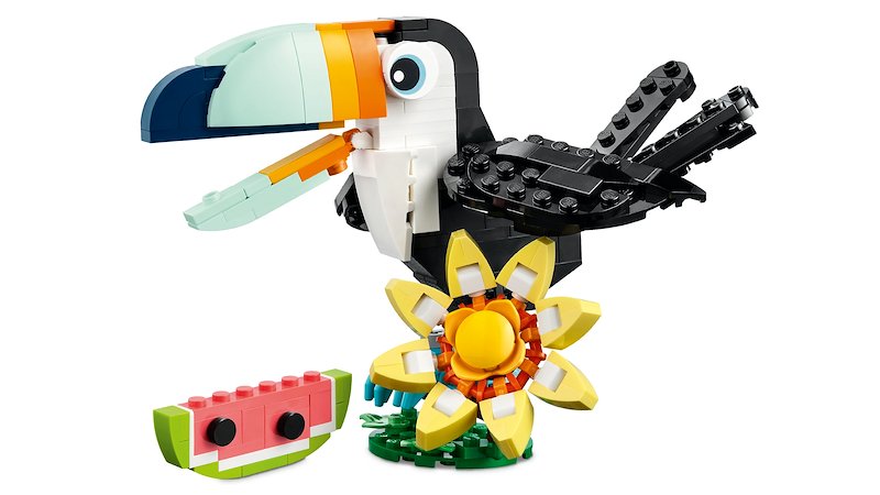 Lego Animali selvatici: tucano tropicale 31173
