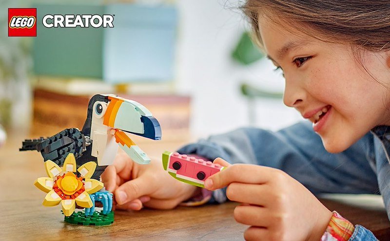 Lego Animali selvatici: tucano tropicale 31173