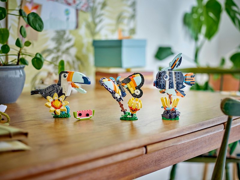 Lego Animali selvatici: tucano tropicale 31173