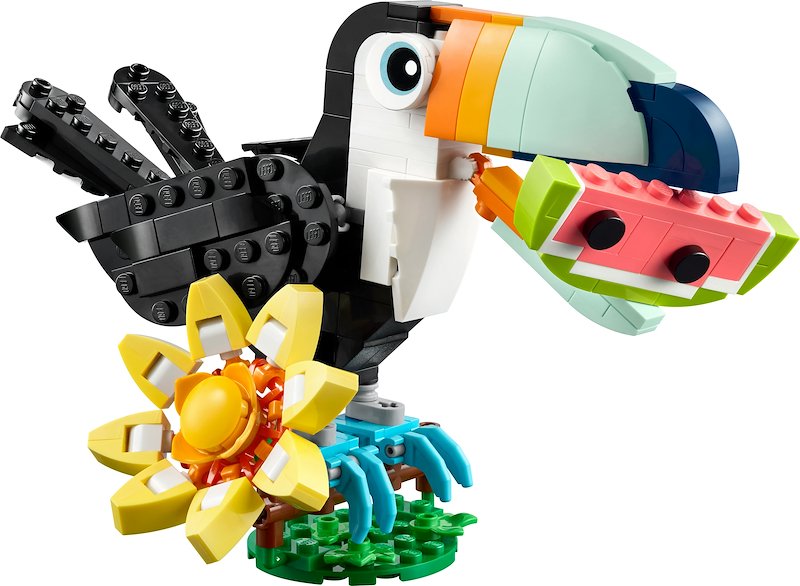 Lego Animali selvatici: tucano tropicale 31173