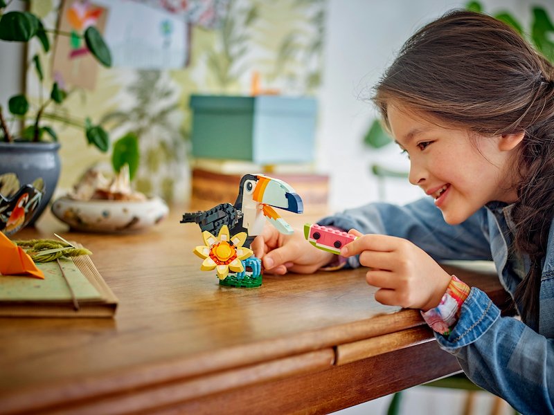 Lego Animali selvatici: tucano tropicale 31173