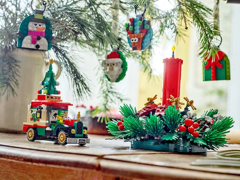 Lego DECORAZIONE DA TAVOLO NATALIZIA  40743