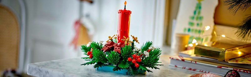 Lego DECORAZIONE DA TAVOLO NATALIZIA  40743