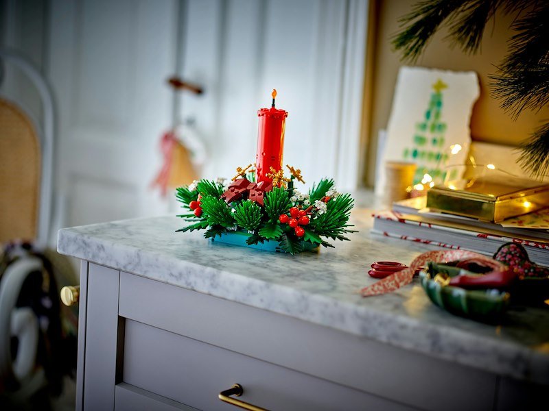 Lego DECORAZIONE DA TAVOLO NATALIZIA  40743