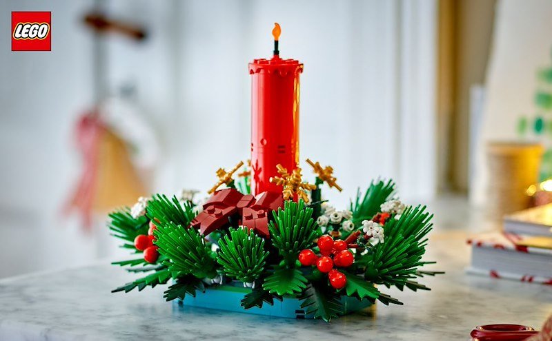 Lego DECORAZIONE DA TAVOLO NATALIZIA  40743