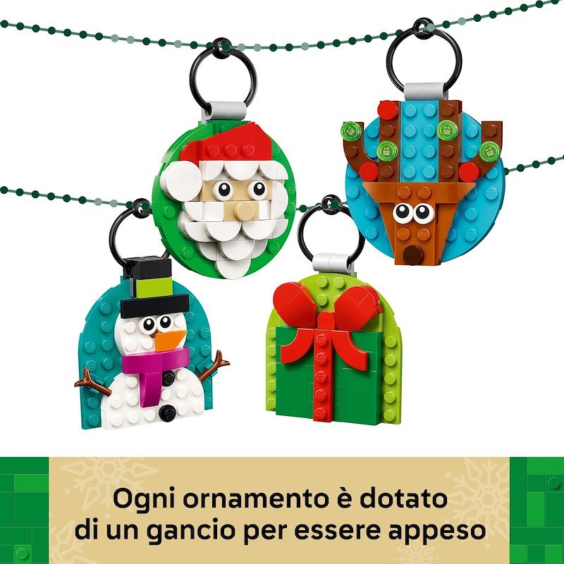 Lego SELEZIONE DI DECORAZIONI NATALIZIE 40744