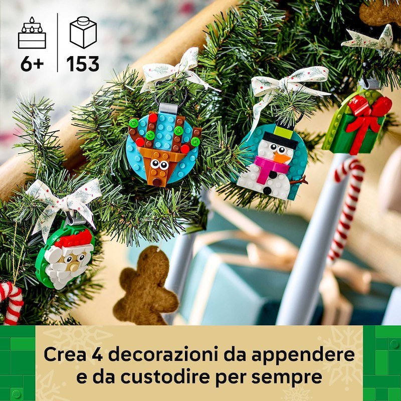 Lego SELEZIONE DI DECORAZIONI NATALIZIE 40744