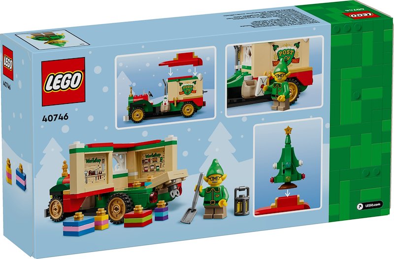 Lego FURGONE DELLE CONSEGNE DI BABBO NATALE 40746