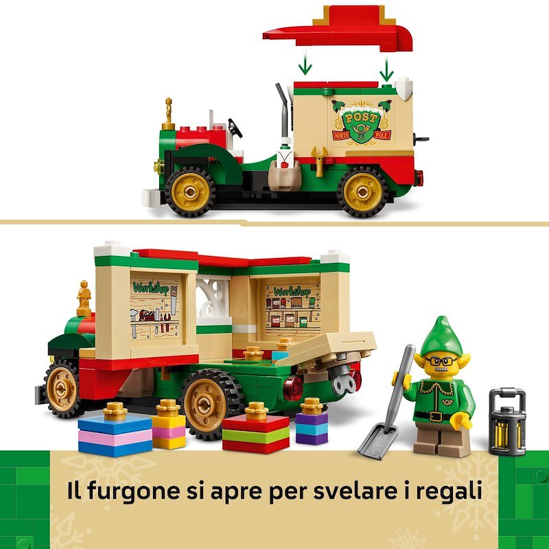 Lego FURGONE DELLE CONSEGNE DI BABBO NATALE 40746