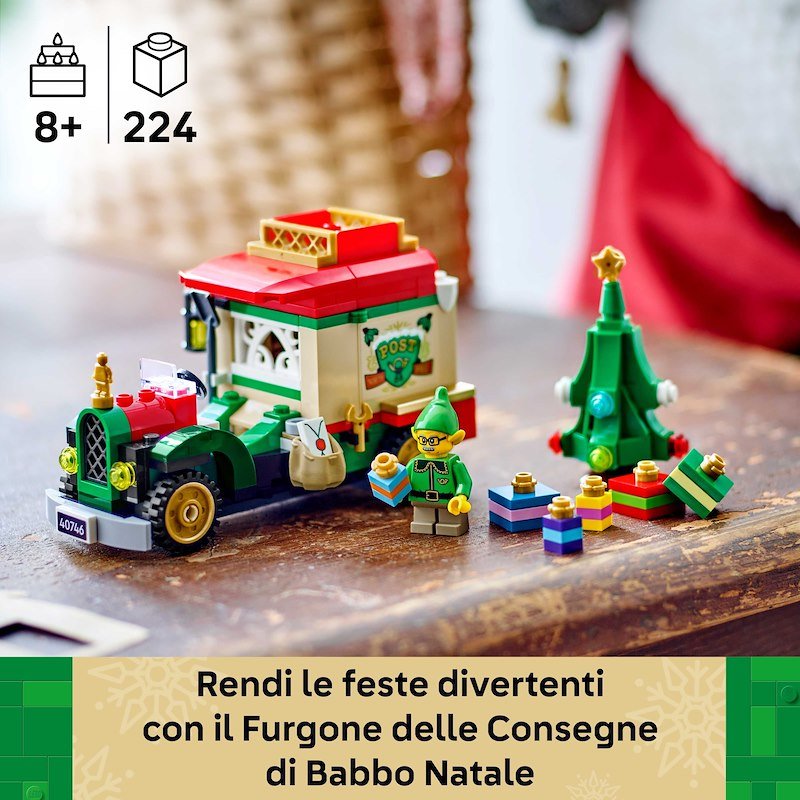 Lego FURGONE DELLE CONSEGNE DI BABBO NATALE 40746