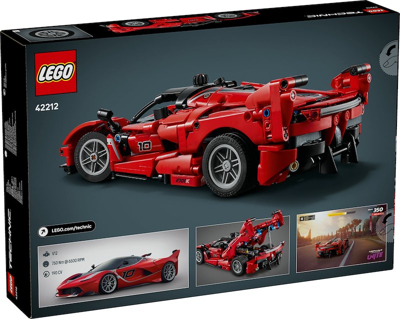 Lego Ferrari FXX K 42212
