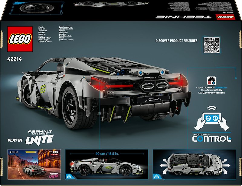 Lego Super Sports Car Lamborghini Revuelto 42214