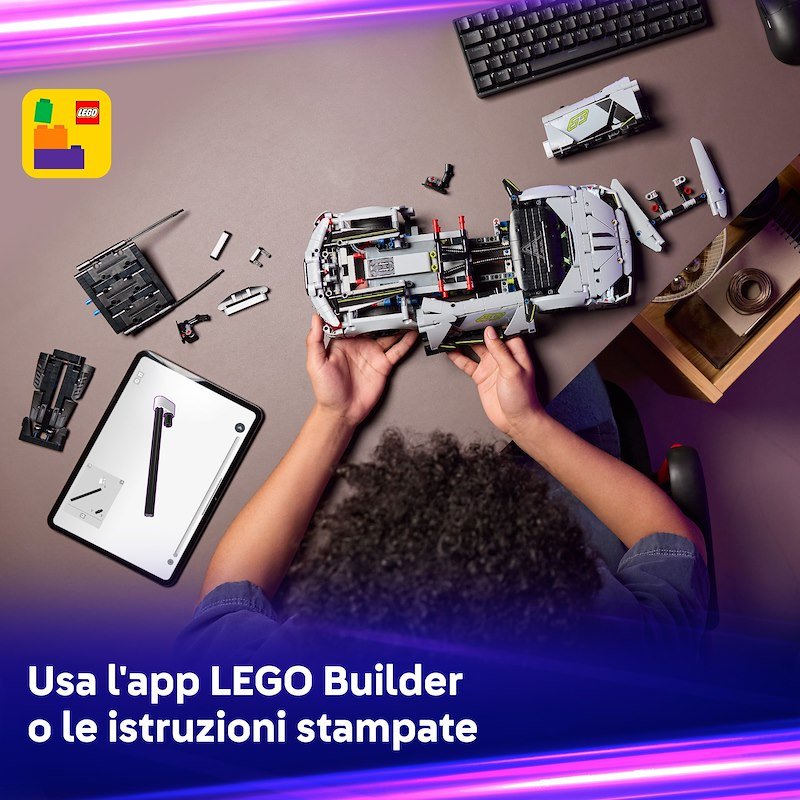 Lego Super Sports Car Lamborghini Revuelto 42214