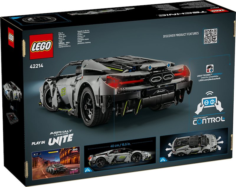 Lego Super Sports Car Lamborghini Revuelto 42214