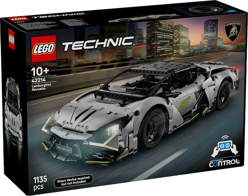 Lego Super Sports Car Lamborghini Revuelto 42214