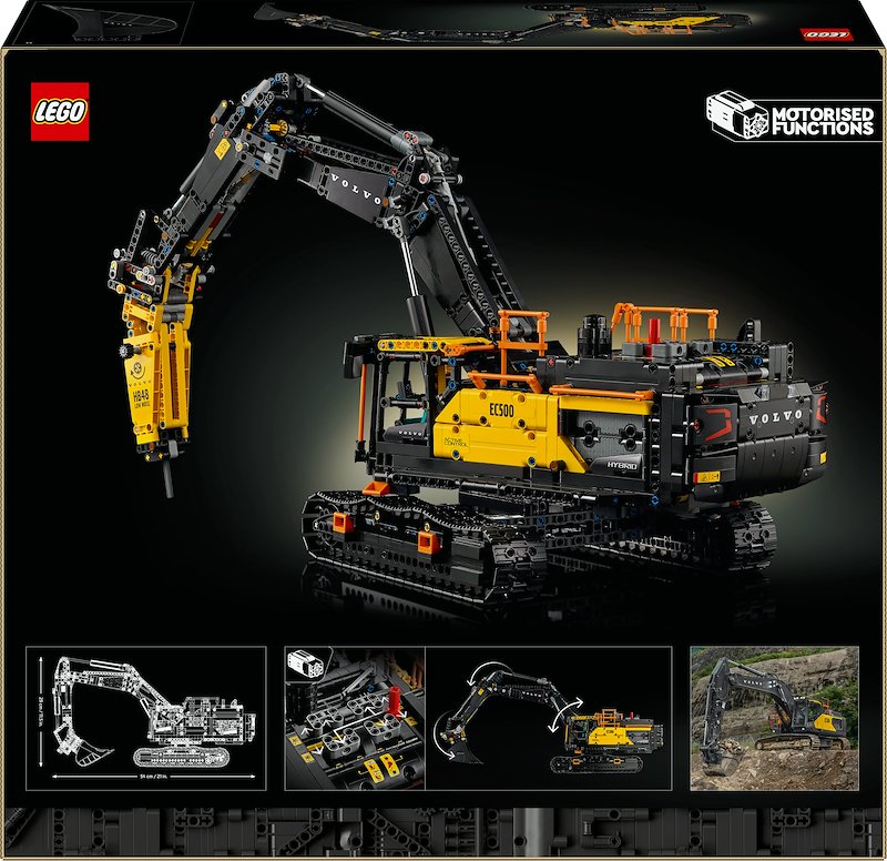 Lego Escavatore Volvo EC500 Hybrid 42215