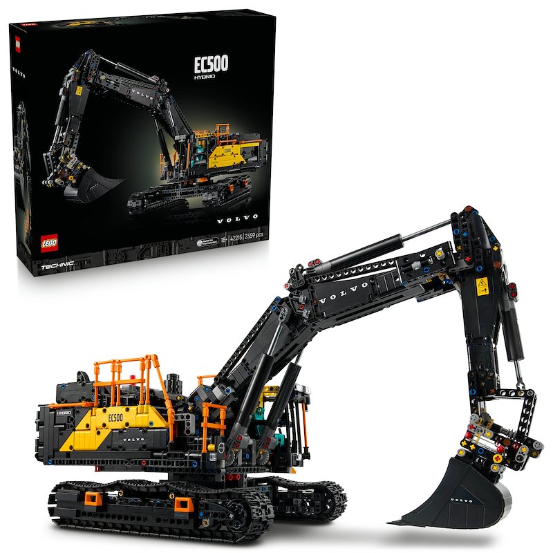 Lego Escavatore Volvo EC500 Hybrid 42215