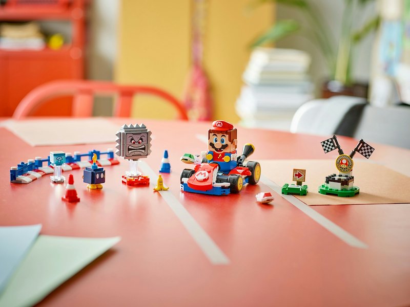 Lego MARIO KART Mario interattivo e Kart standard  72043