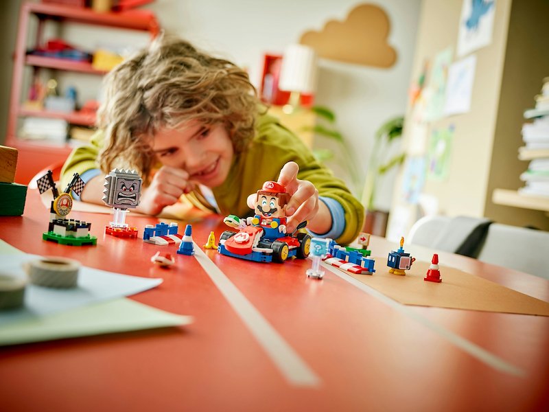 Lego MARIO KART Mario interattivo e Kart standard  72043