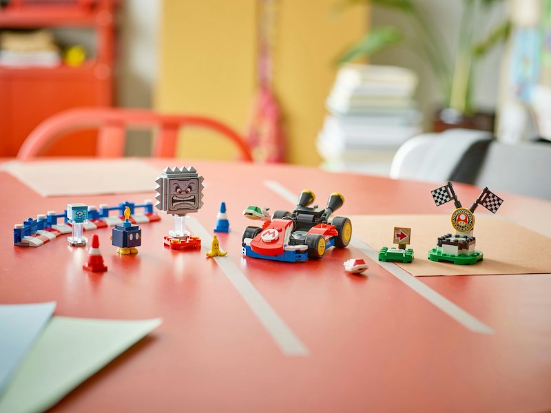 Lego MARIO KART Mario interattivo e Kart standard  72043