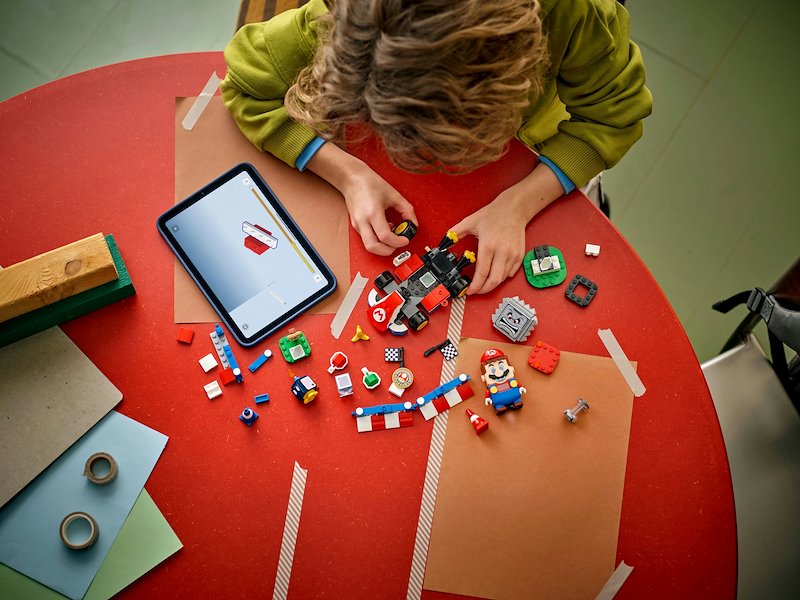Lego MARIO KART Mario interattivo e Kart standard  72043