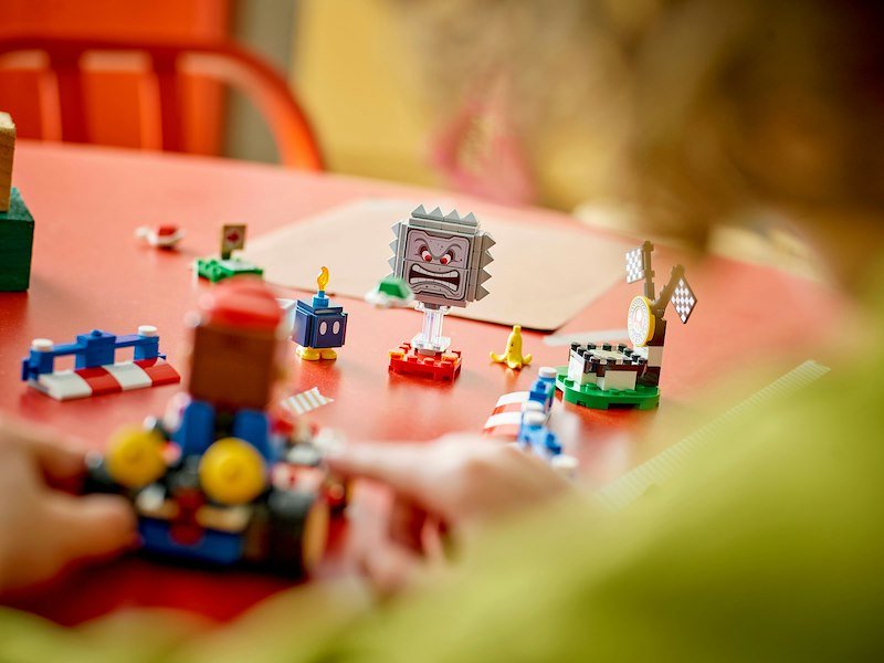 Lego MARIO KART Mario interattivo e Kart standard  72043