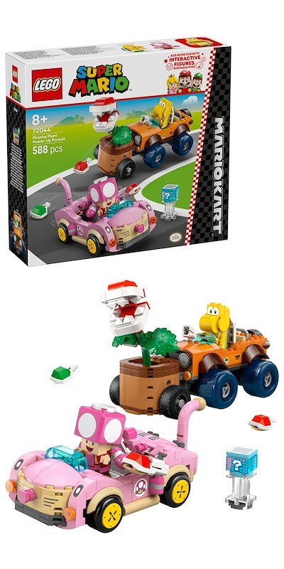 Lego All'inseguimento della Pianta Piranha potenziata 72044