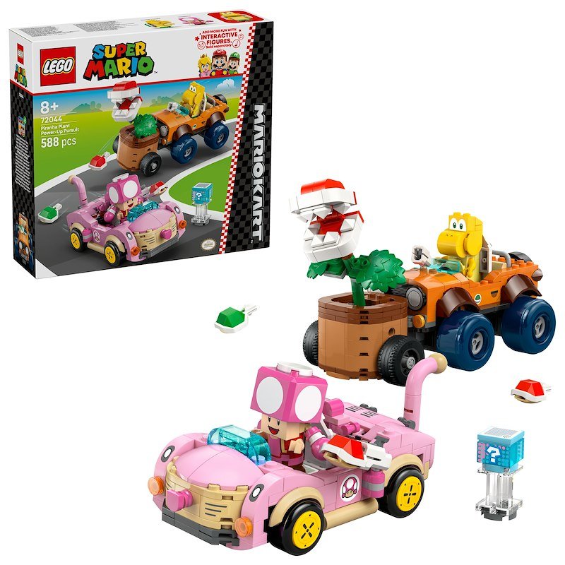 Lego All'inseguimento della Pianta Piranha potenziata 72044