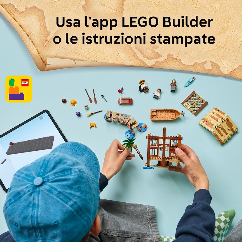 Lego La capanna del Villaggio Foosha 75636