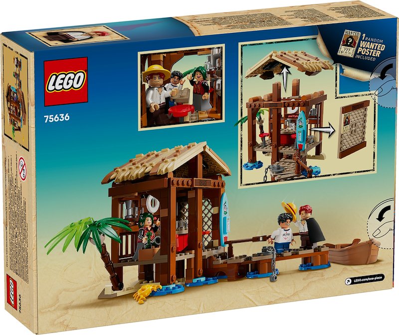 Lego La capanna del Villaggio Foosha 75636