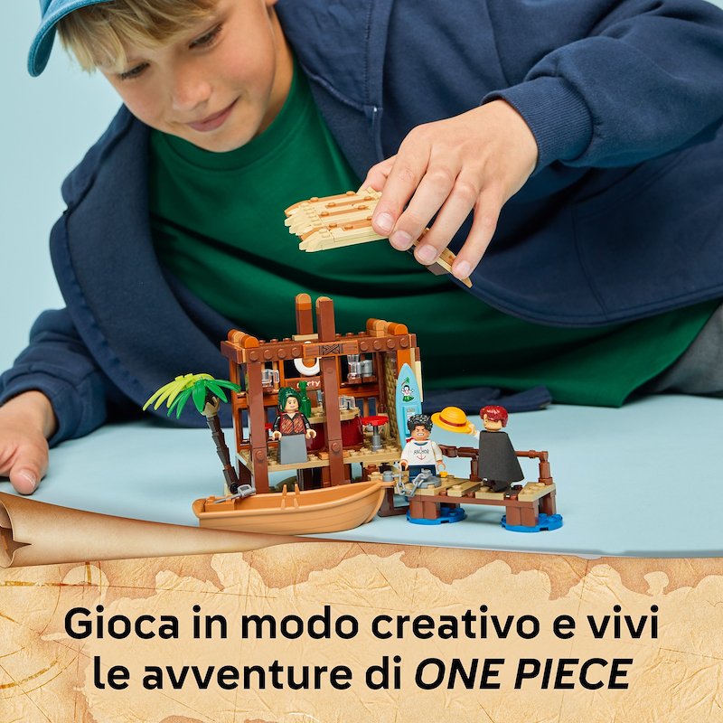 Lego La capanna del Villaggio Foosha 75636