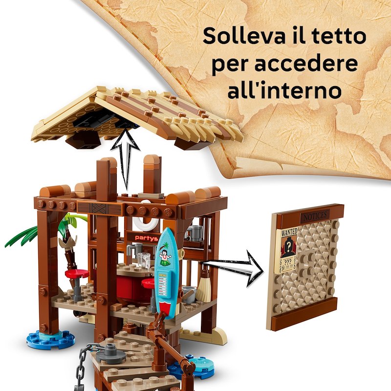 Lego La capanna del Villaggio Foosha 75636