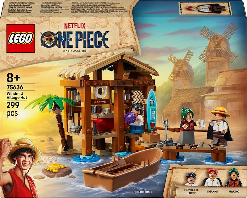 Lego La capanna del Villaggio Foosha 75636