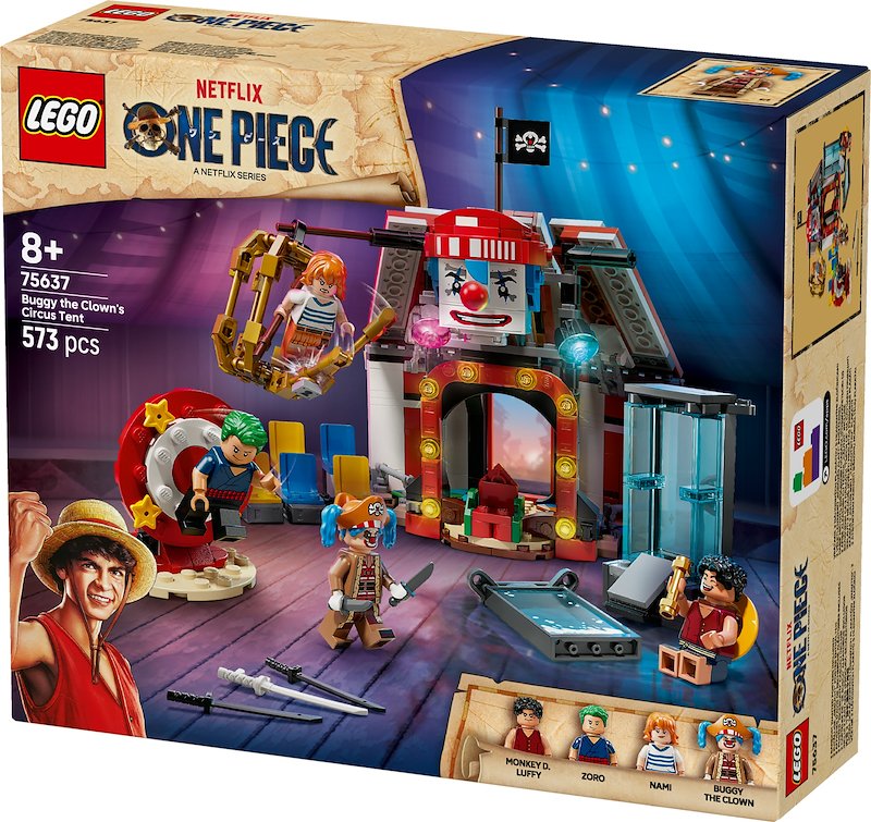 Lego LA TENDA DEL CIRCO DI BAGY IL CLOWN 75637