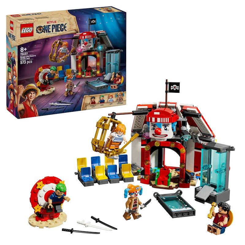 Lego LA TENDA DEL CIRCO DI BAGY IL CLOWN 75637