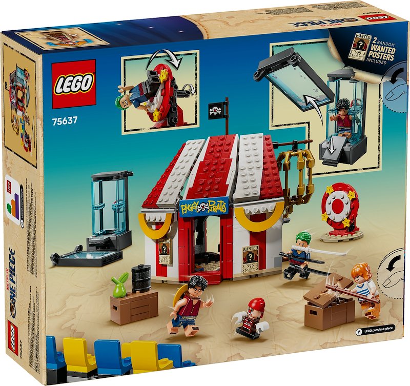 Lego LA TENDA DEL CIRCO DI BAGY IL CLOWN 75637