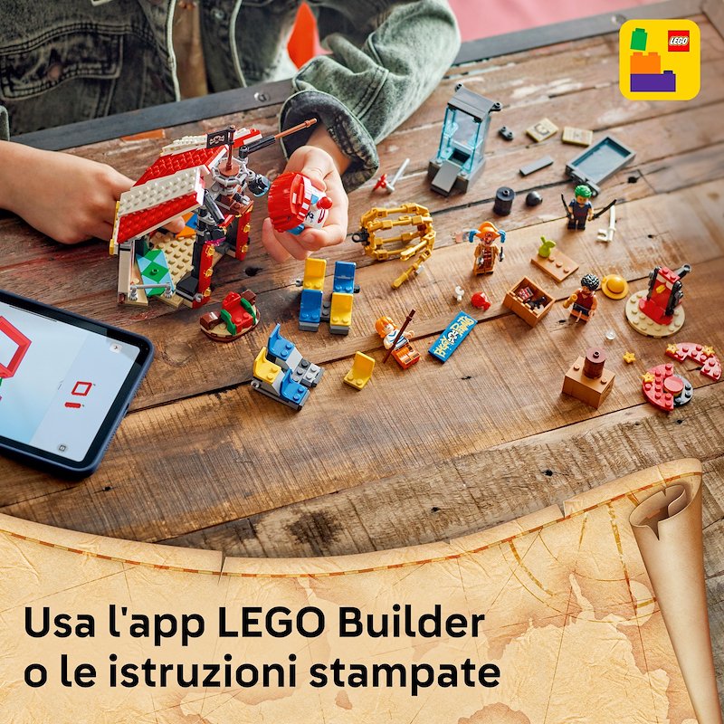 Lego LA TENDA DEL CIRCO DI BAGY IL CLOWN 75637