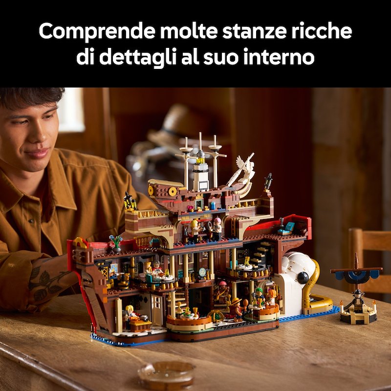 Lego ONE PIECE BARATIE IL RISTORANTE GALLEGGIANTE  75640