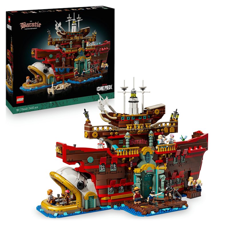 Lego ONE PIECE BARATIE IL RISTORANTE GALLEGGIANTE  75640