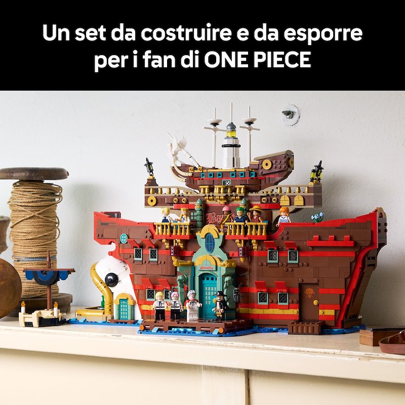 Lego ONE PIECE BARATIE IL RISTORANTE GALLEGGIANTE  75640