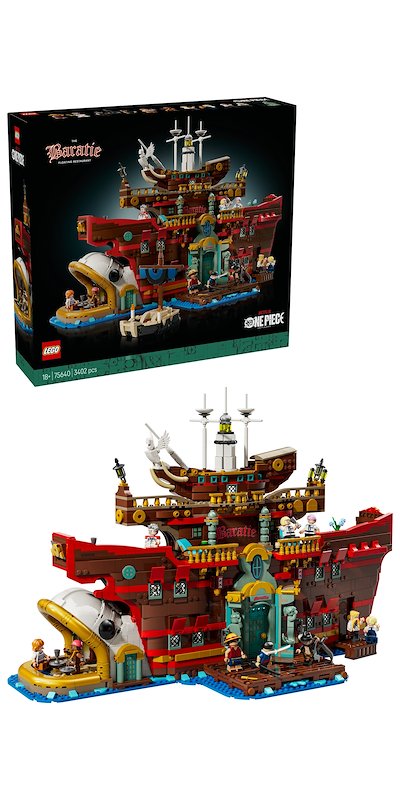 Lego ONE PIECE BARATIE IL RISTORANTE GALLEGGIANTE  75640