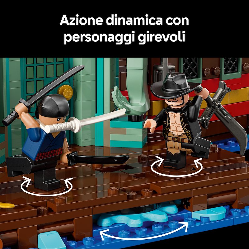 Lego ONE PIECE BARATIE IL RISTORANTE GALLEGGIANTE  75640